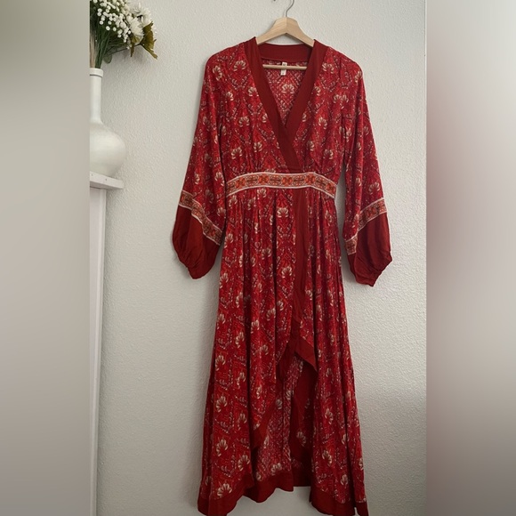 Spell & The Gypsy Midi Jewel Soirée Dress size S - Picture 6 of 9